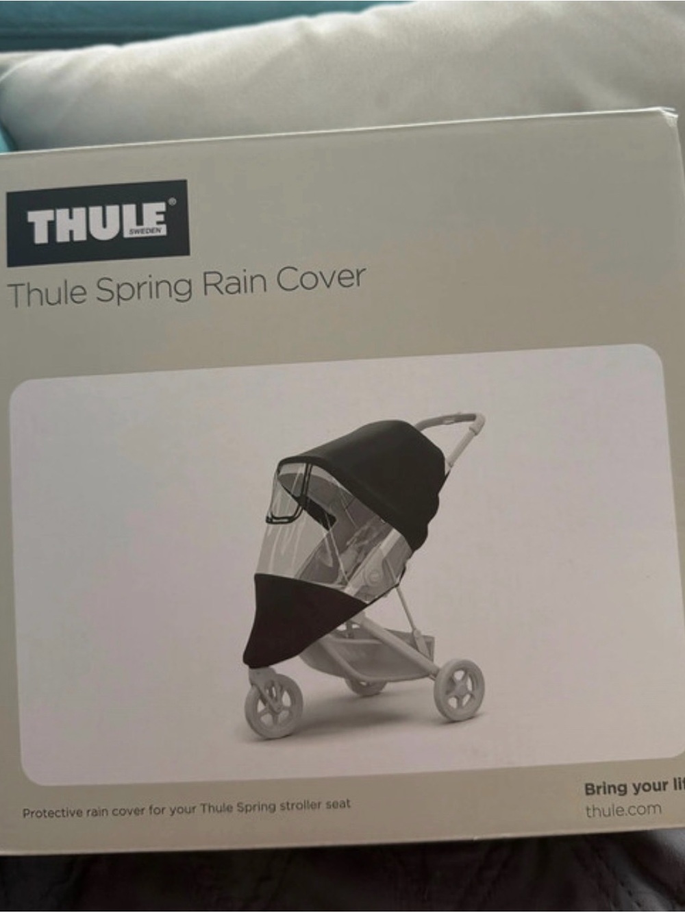 Thule Spring Rain Cover - Black/Clear